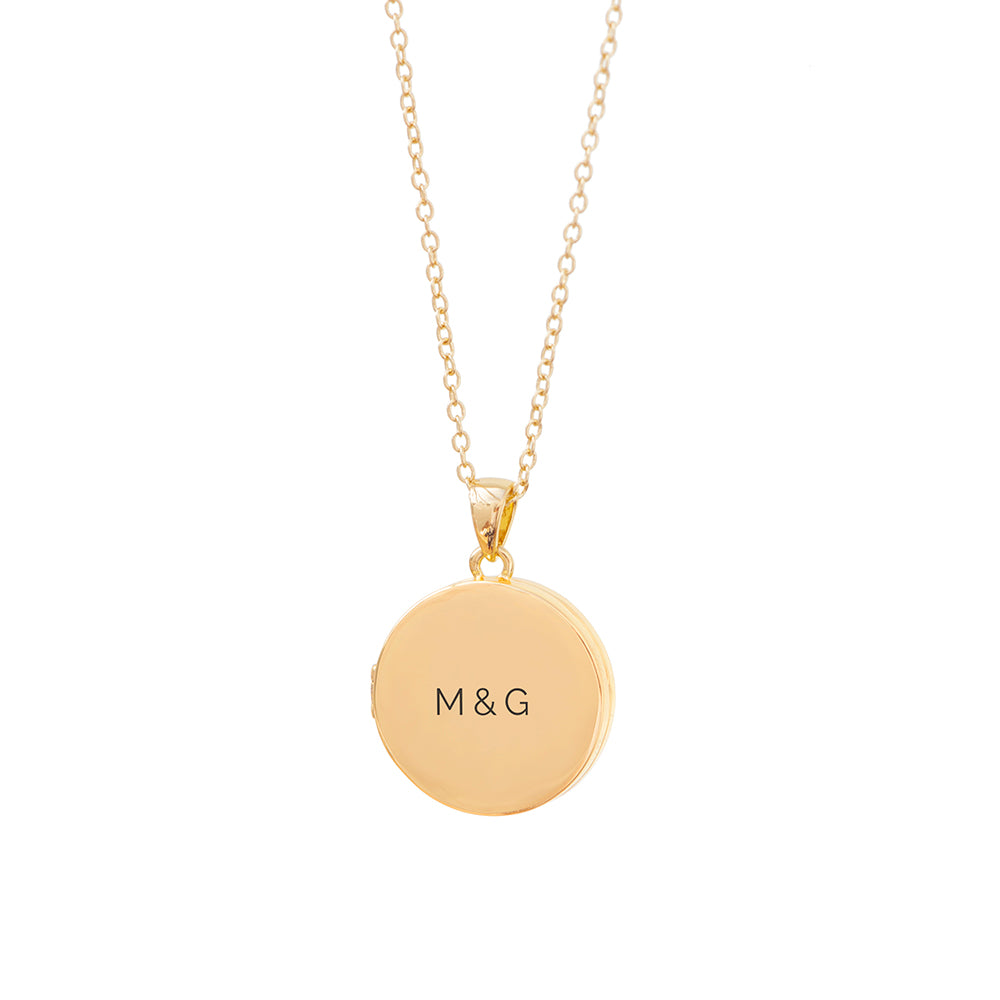 Personalised Round Photo Locket