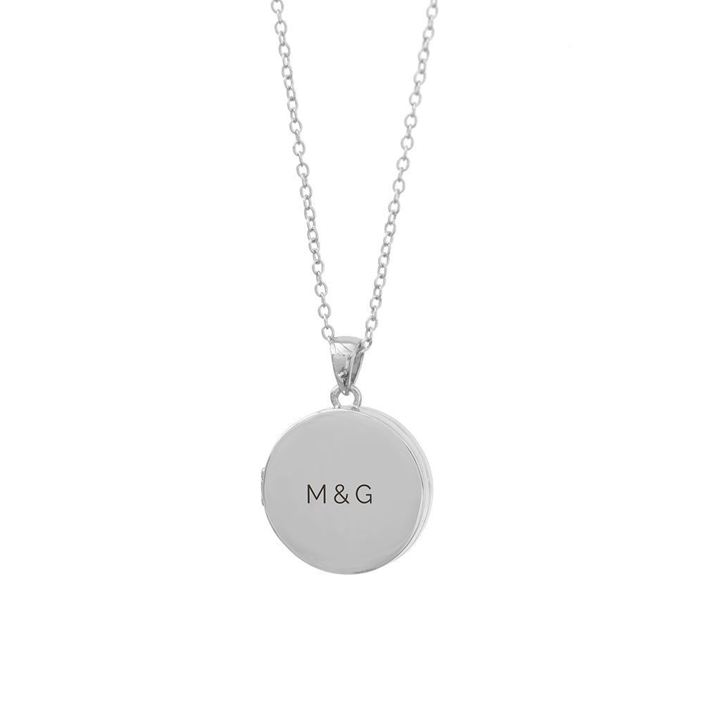Personalised Round Photo Locket