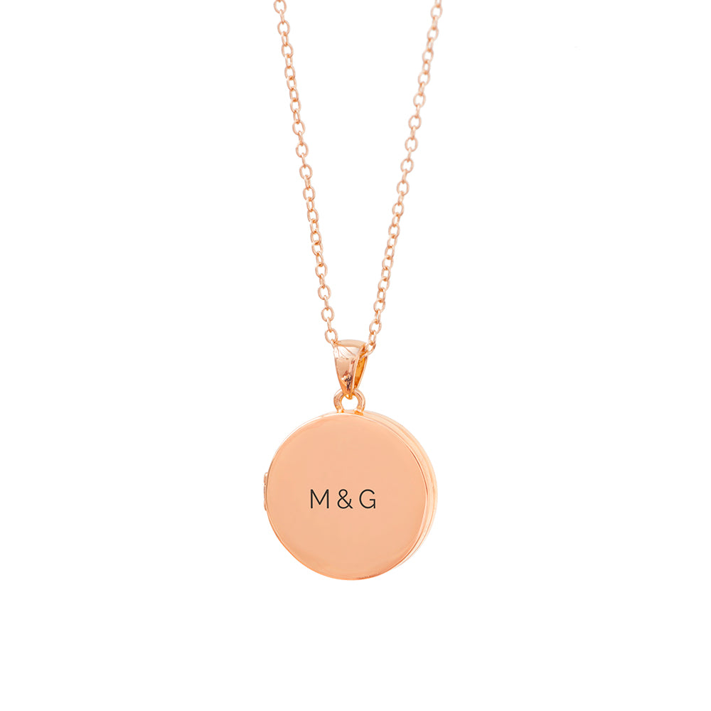 Personalised Round Photo Locket