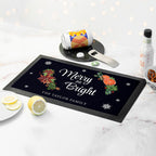 Personalised Floral Bar Mat