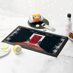 Personalised Festive Door Bar Mat