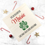 Personalised Pet Paw Christmas Treats Box
