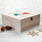 Personalised Polar Bear Christmas Eve Box - Large