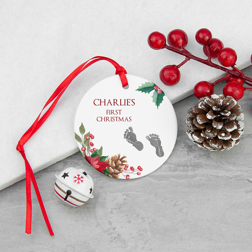 Personalised Baby's First Christmas Ornament