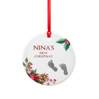 Personalised Baby's First Christmas Ornament