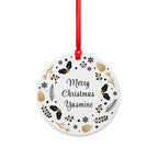Personalised Botanical Nordic Ornament