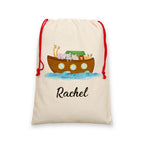 Personalised Noah's Ark Christmas Sack
