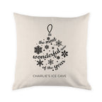 Personalised Bauble Cushion Cover