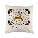 Personalised Elegant Script Cushion Cover