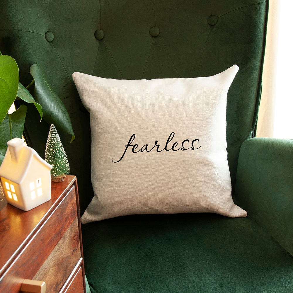 Personalised Empowering Word Cushion Cover