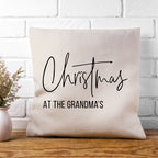 Personalised Family Christmas Cushion Cover