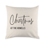 Personalised Family Christmas Cushion Cover