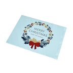 Personalised Nordic Wreath Rectangular Chopping Board