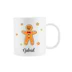 Personalised Gingerbread Kids Polymer Mug