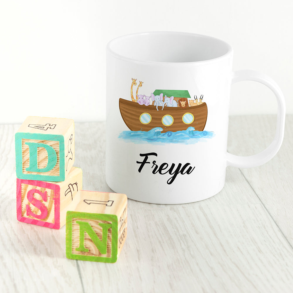 Personalised Noah's Ark Kids Polymer Mug