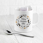 Personalised Nordic Botanical White Mug