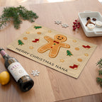 Personalised Christmas Gingerbread Placemat