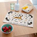 Personalised Nordic Woodland Placemat