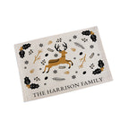 Personalised Nordic Woodland Placemat
