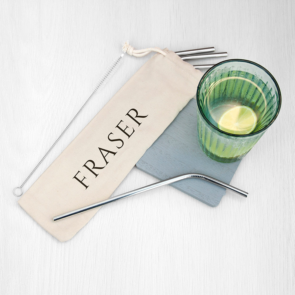 Personalised Eco Straw Kit