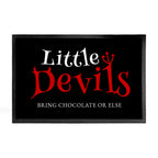 Personalised Halloween Little Devils Indoor Doormat