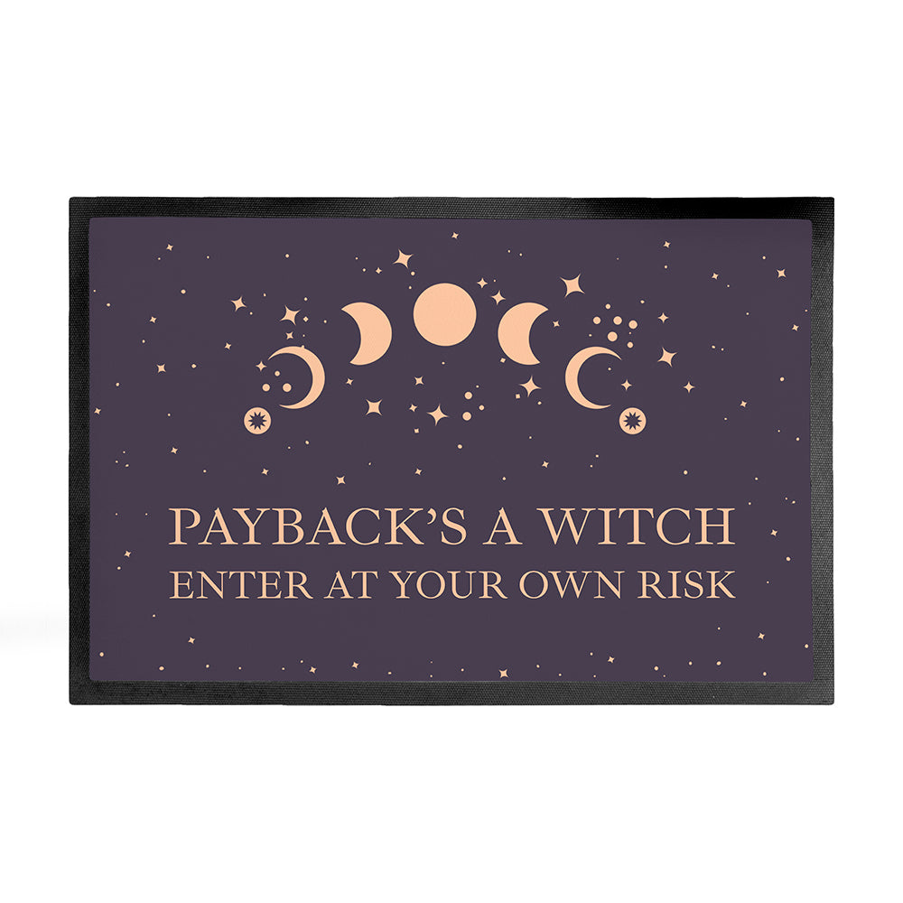 Personalised Celestial Moon Phase Indoor Doormat