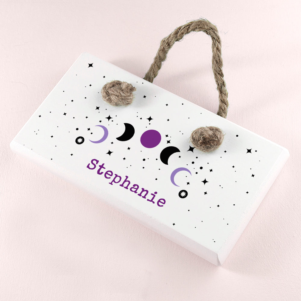 Personalised Celestial Moon Phase Sign