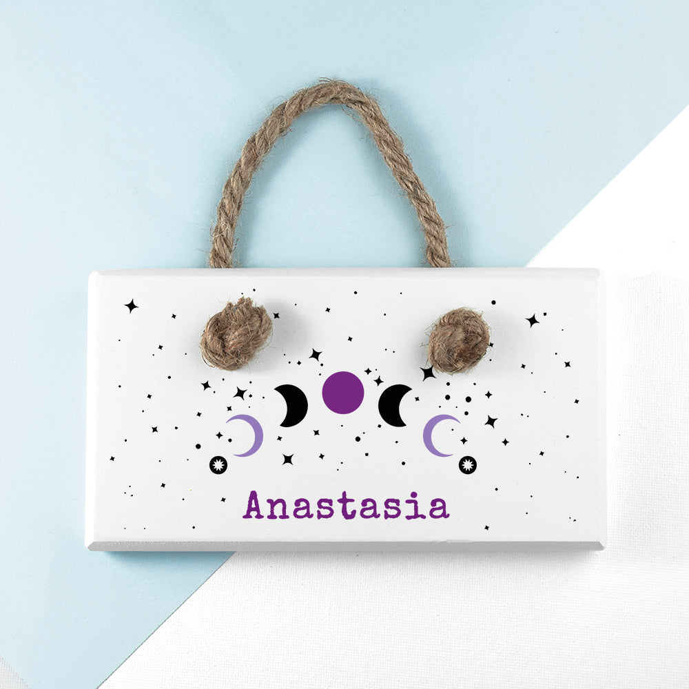 Personalised Celestial Moon Phase Sign