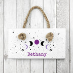 Personalised Celestial Moon Phase Sign
