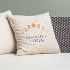 Personalised Celestial Moon Phase Cushion Cover