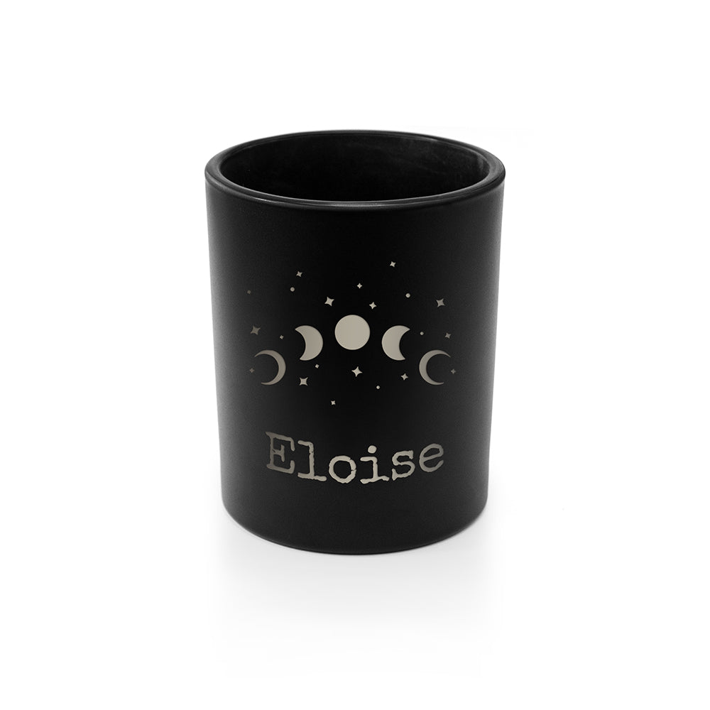 Personalised Celestial Moon Phase Candle Holder