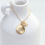 Personalised Diwali Petal Lotus Necklace