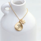 Personalised Diwali Petal Ganesh Necklace