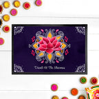 Personalised Diwali Rangoli Decoration Mat