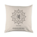 Personalised Diwali Heart Chakra Cushion Cover