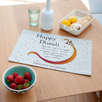 Personalised Diwali Om Symbol Placemat
