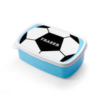 Personalised Kids Close Up Football Lunch Box