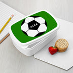 Personalised Kids Large Football Lunch Box