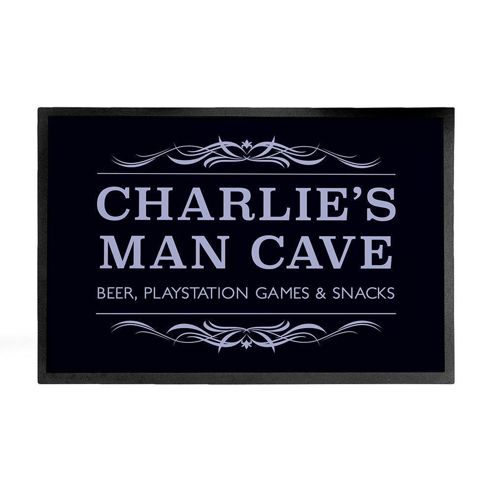 Personalised Man Cave Doormat