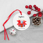 Personalised Cat’s First Christmas Ornament