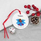 Personalised Dog’s First Christmas Ornament