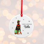 Personalised Big Dog Christmas Ornament