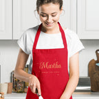 Personalised Baking for Santa Christmas Apron