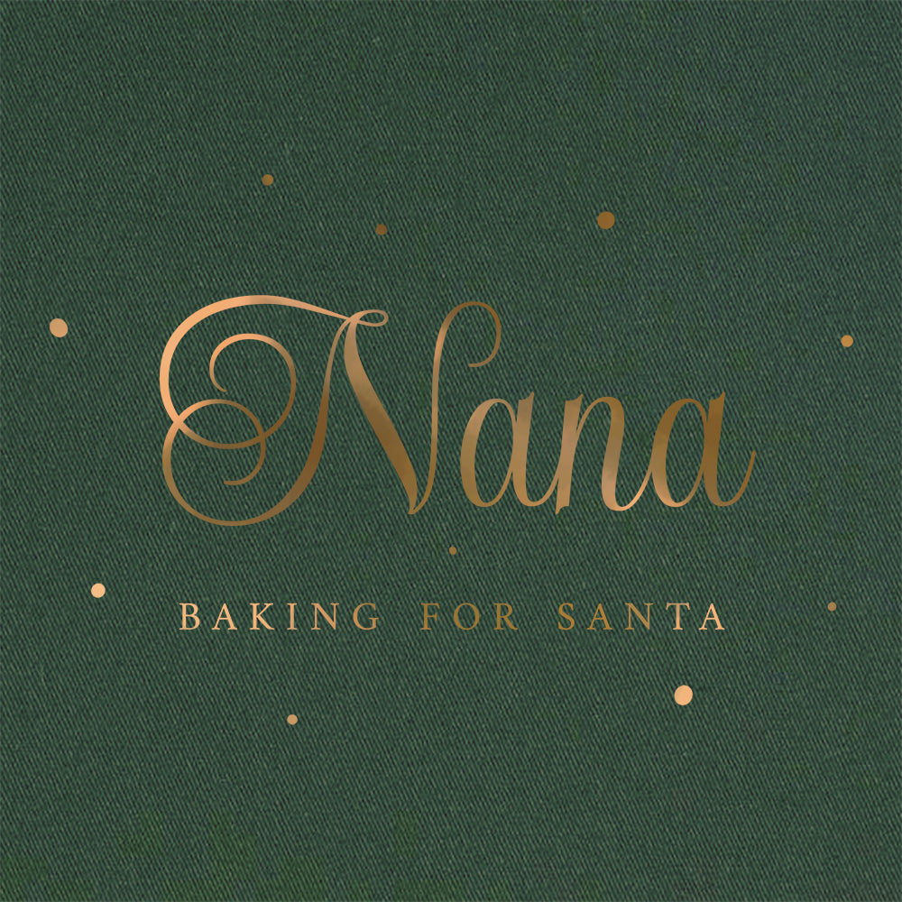 Personalised Baking for Santa Christmas Apron