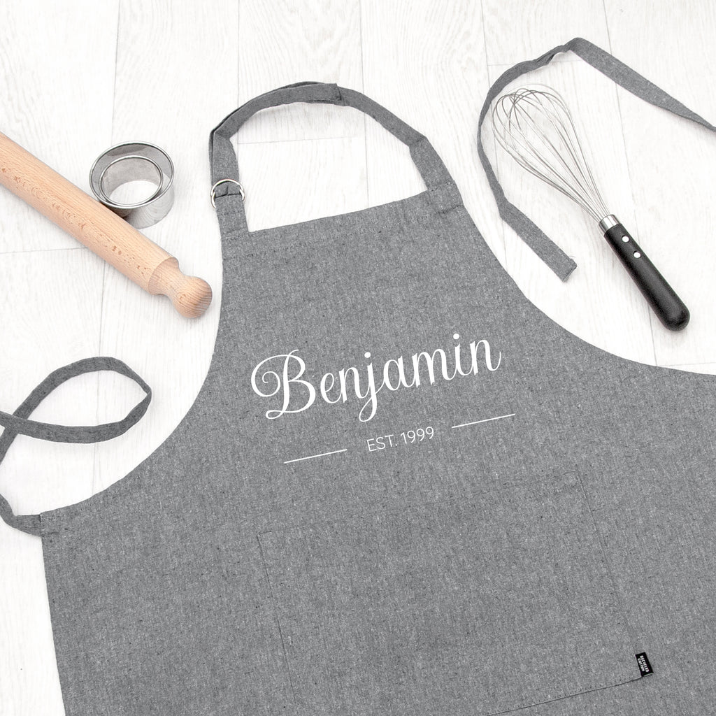 Personalised Birthday Est. Apron