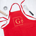 Personalised Classy Initial Apron