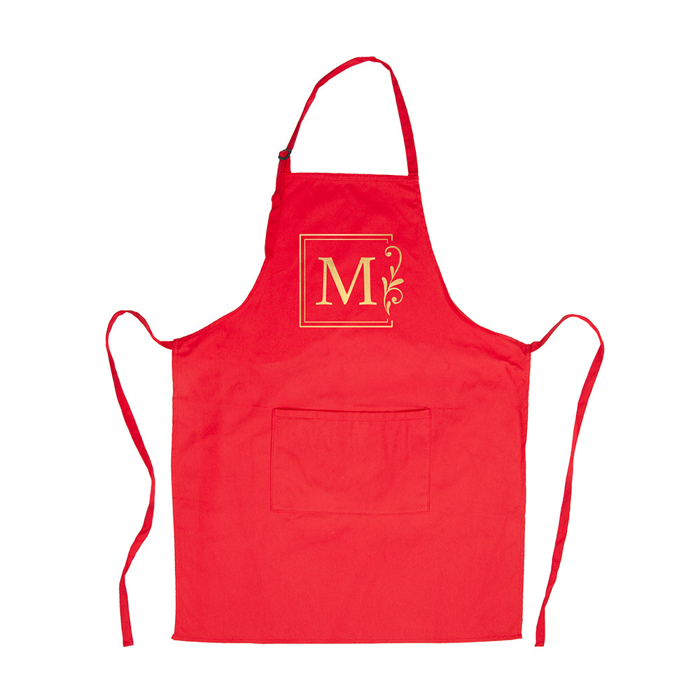 Personalised Classy Initial Apron