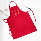Personalised Classy Initial Apron
