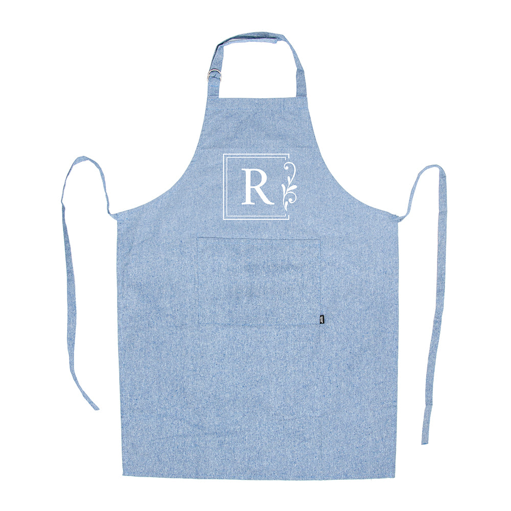 Personalised Classy Initial Apron