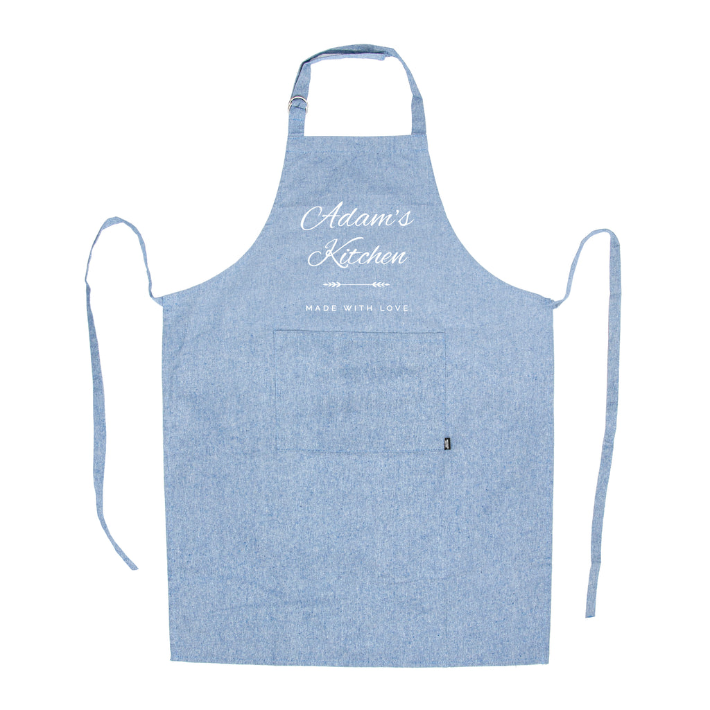 Personalised Made with Love Apron